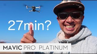 MAVIC PRO Platinum 本当に27分飛べるの？【ドローン検証動画】