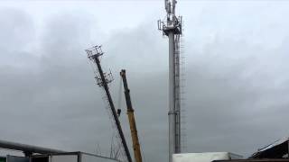 Демонтаж сотовой вышки :::::::::Dismantling cell tower