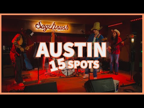 Austin Live Music Uncovered 15 Venues And Artists Youtube