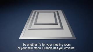 Self adhesive magnetic frame: Framing made easy by Duraframe