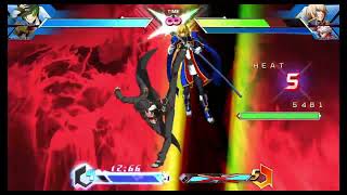 Stylish Hazama Solo Combo! - BBTAG