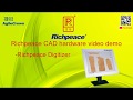 Richpeace CAD hardware video demo-Richpeace Digitizer