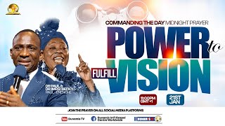 COMMANDING THE DAY-POWER TO FULFILL VISION ||REBROADCAST||. 22-01-2025