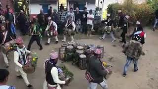 Limbu cultural chyabrung dance