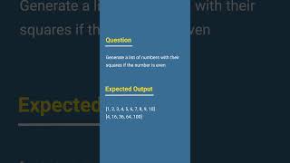 Python Interview Questions List Comprehension Video 15 : #tjpython ##tutorjos #listcomprehension