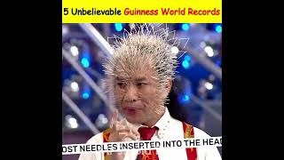 5 Unbelievable Guinness World Records || ऐसे रिकॉर्ड जो आपके होश उड़ा देंगे || #shorts #guinness