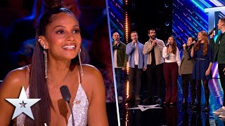 Welsh of The West End's 'PITCH PERFECT' rendition of 'From Now On' | Auditions | BGT 2022