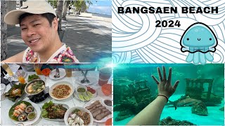 Vlog 45: Buổi sáng đi chùa Chinatown và chiều đi chơi Biển BANGSAEN- Thailand. 2024