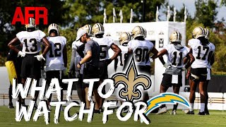 Saints vs. Chargers: What To Watch For