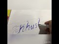 Khushboo name calligraphy comment ur name subscribe@immutallyartandcalligraphy3170