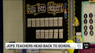 JCPS teachers get preparations underway for first day of school