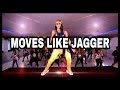 ZUMBA MAROON 5 - MERENGUE REMIX - MOVES LIKE JAGGER - KARINA ROCHA LIVE CLASS