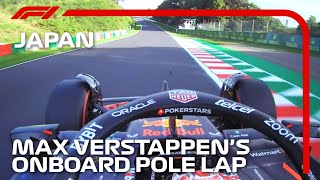 Max Verstappen's Mighty Pole Lap | 2023 Japanese Grand Prix | Pirelli
