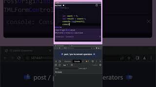 Mastering JavaScript Increment and Decrement Operators - Post and Pre Explained