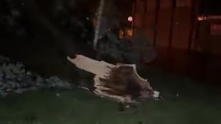 After the Storm: Debris litters Kearney, knocks out power to elementary school