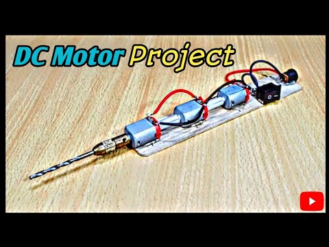 Amazing Diy Dc Motor Project At Home Youtube