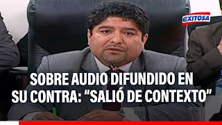 🔴🔵Jorge Torres Saravia sobre audio difundido en su contra: “Salió de contexto”