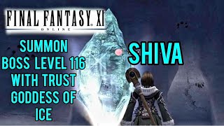 Final Fantasy XI HD PC) Summon Boss Battle Level 116 Shiva