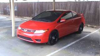 2008 Honda Civic Si with Drag DR-34 Rims