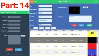 Java - Contact Management System Project In Java With MySQL Step By Step [with source code] Part 14