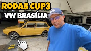 Instalei as Rodas CUP3 aro 17 na VW Brasília