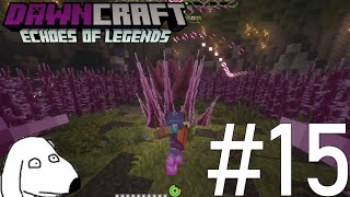 【ゆっくり実況】植物の王が人類に反旗を翻すマインクラフト（犬）【DawnCraft - Echoes of Legends】＃15