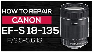 How to repair Canon lens EF-S 18-135mm f/3.5-5.6 IS  broken contact board (has fallen to the ground)