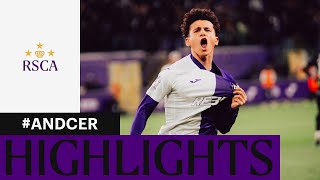 HIGHLIGHTS: RSC Anderlecht - Cercle Brugge | 2023-2024