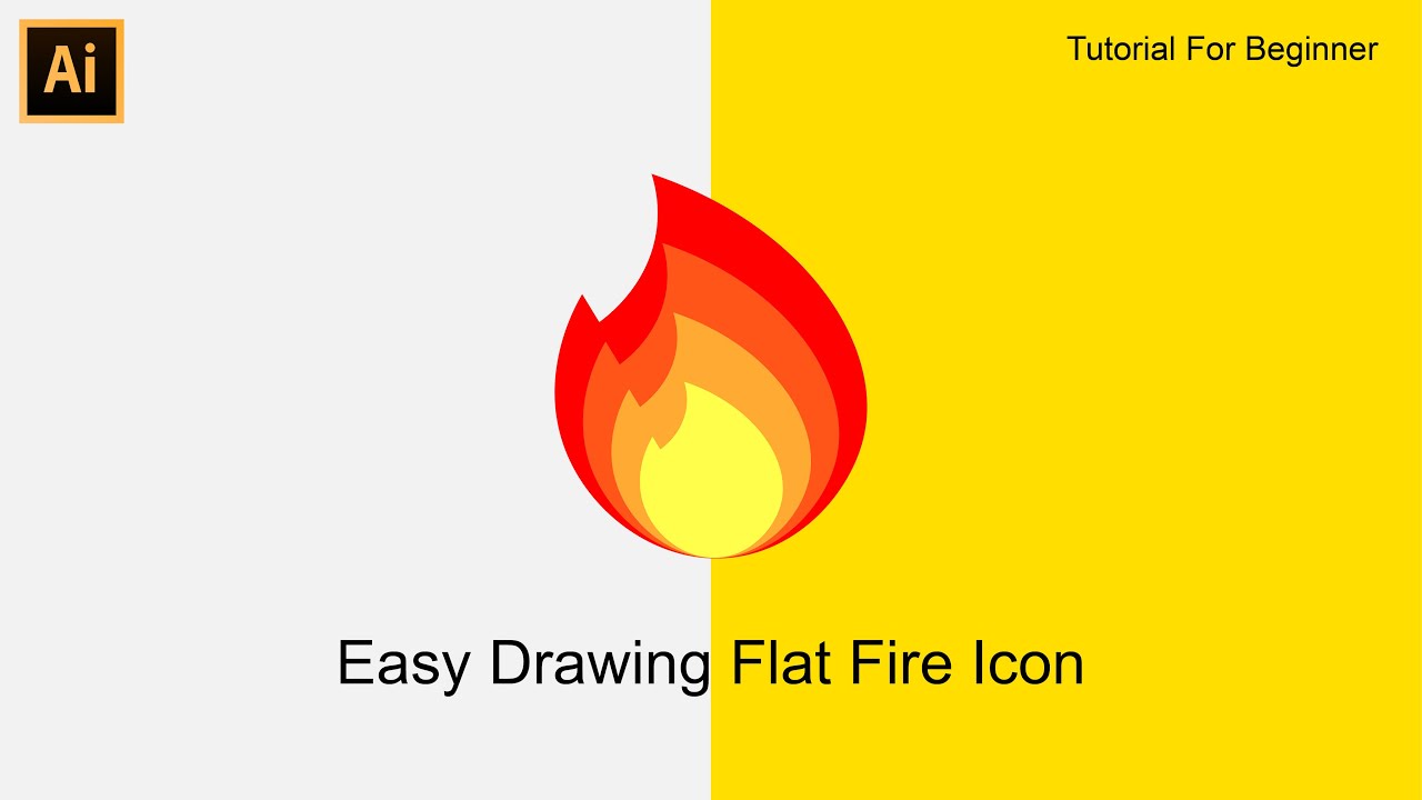 How To Draw A Flame In Illustrator