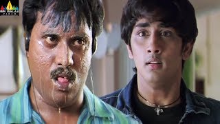 Nuvvostanante Nenoddantana Movie Scenes | Siddartha and Sunil Comedy Back to Back | Sri Balaji Video