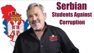 Students in Serbia against corruption