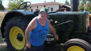 Concours  de labour avec tracteurs anciens