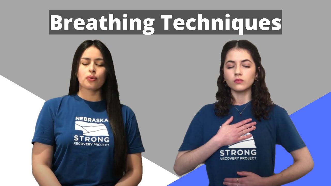 Breathing Techniques For Stress & Anxiety - YouTube