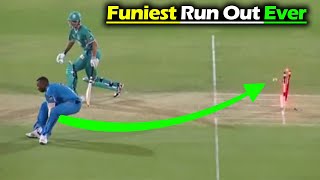 Top 10 Funniest Run Outs In Cricket | Cricket's Funniest Run Outs | Raftar TV