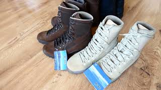 Review Meindl Eagle Pro, Desert Fox Brown sand tan vs. Haix Combat Desert High Liability Army Boots