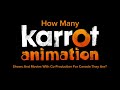 How many Karrot Animation (UK) Shows And Movies With Co-Production For Canada They Are?