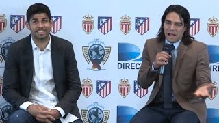 Falcao Signs For Chelsea And Argues With Diego Costa At Press Conference!*