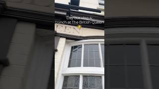 Day out vlog 4: Lunch at the British Queen 👑 #lunchout #pubfood #redwinesupernova #wintervibes