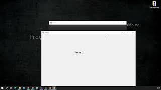How to open another form using button in c# | Windows forms