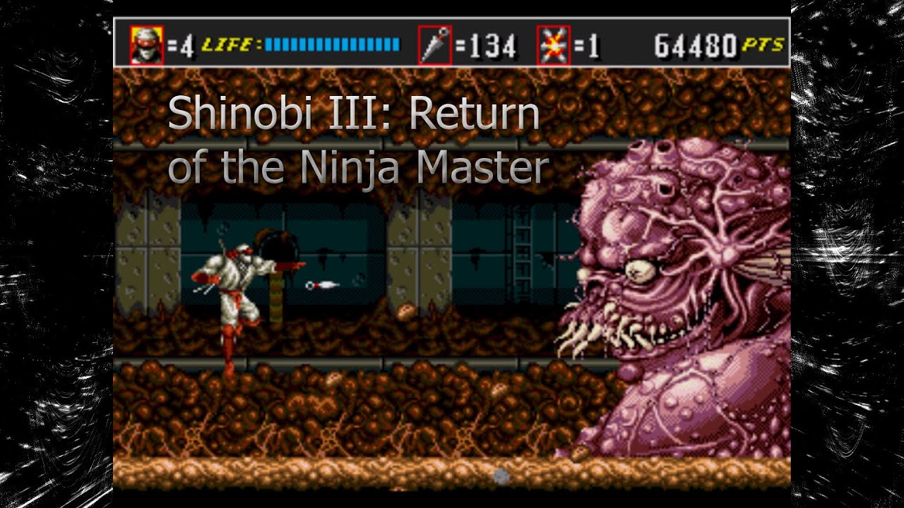 The Bosses Of Shinobi 3: Return Of The Master Ninja (Sega Genesis ...