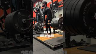 250 kg deadlift