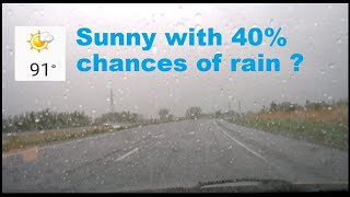 When weather forecast goes Wrong