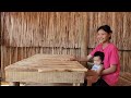 A 15-year-old single mother made her own dining table from scrap wood