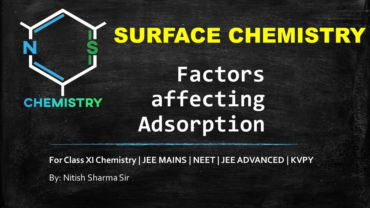 Adsorption Part-3 | Factors Affecting Adsorption| NS Chemistry | JEE ...