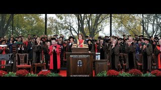 Inauguration of the 19th President of Brown University