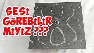CHLADNI PLATE NASIL YAPILIR ? ||  Making The Chladni Plate  ||  Amazing Rezonance Experiment