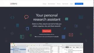 Referencing using ZoteroBib