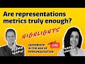 Shaden Marzouk - Are representations metrics truly enough? #LiveShorts