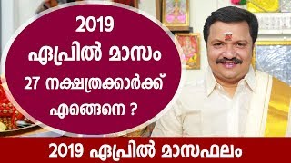 2019 ഏപ്രിൽ മാസം നിങ്ങൾക്കെങ്ങെനെ? | 9446141155 | Malayalam Astrology | April month Astrology