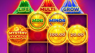 Stake slot || big win || 🤑🤑 || new slot 3 coin volcano